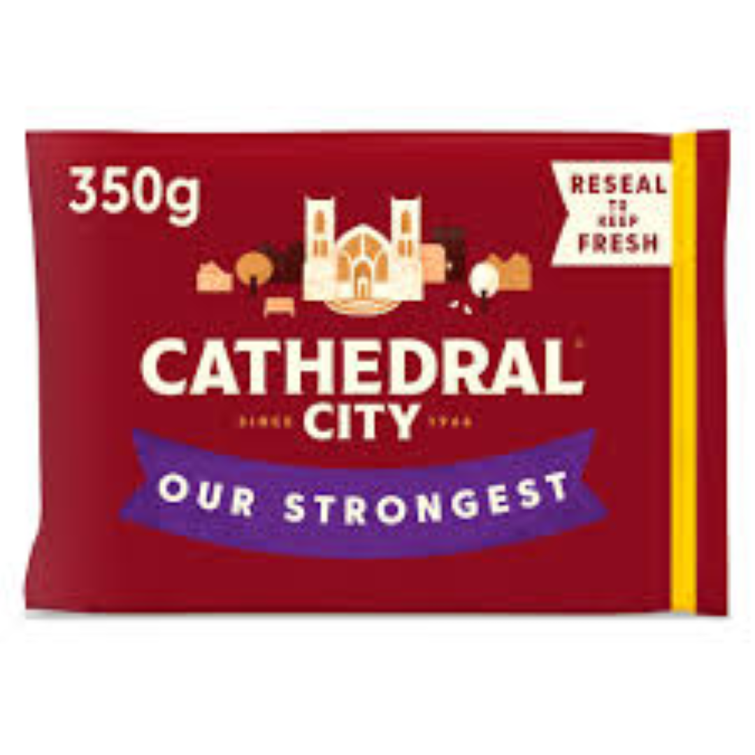 CATHEDRAL STRONGEST CHEDDAR 350G
